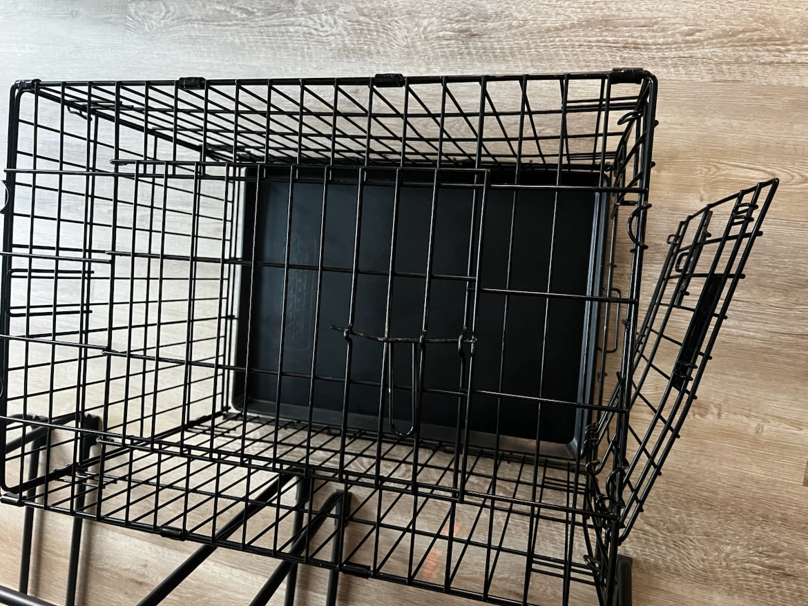 Precision Pet Dog Crate with Tray 16’x23’x19’