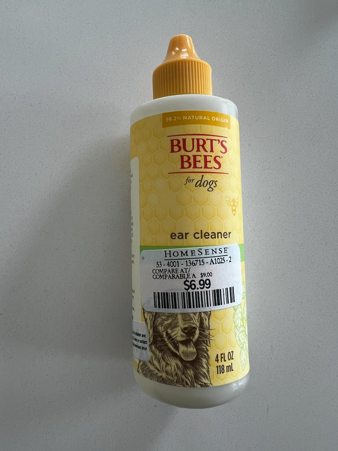 Burt's Bees for Dogs Ear Cleaner 4 fl oz