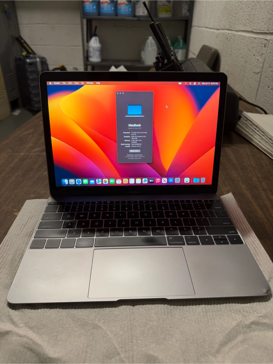Apple MacBook Retina 12-Inch (2017) – Space Gray
