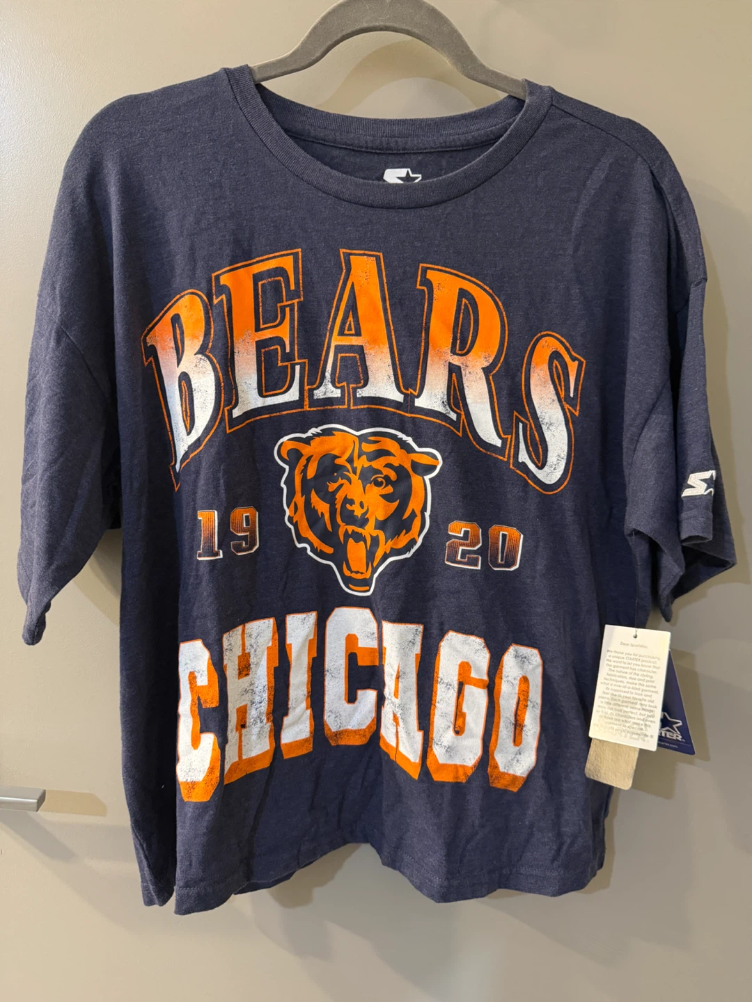 Women’s Starter NFL Chicago Bears T-Shirt - Size L/G