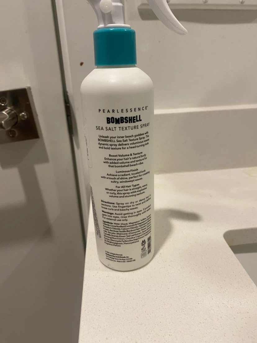 PEARLESSENCE Bombshell Sea Salt Texture Spray 8 oz - photo 2
