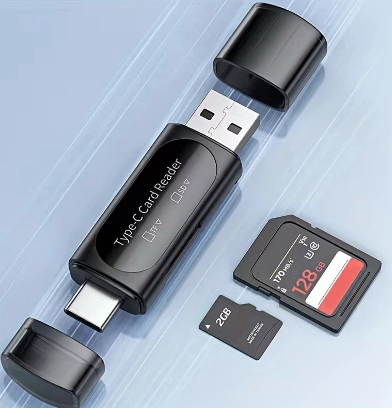 4-in-1 USB 2.0 Card Reader