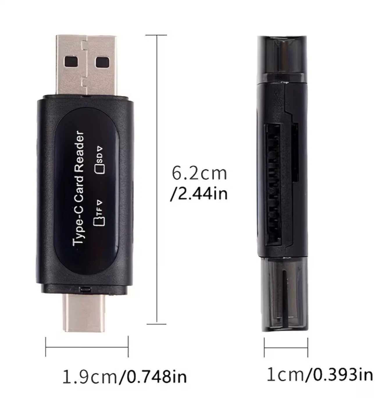 4-in-1 USB 2.0 Card Reader - photo 2