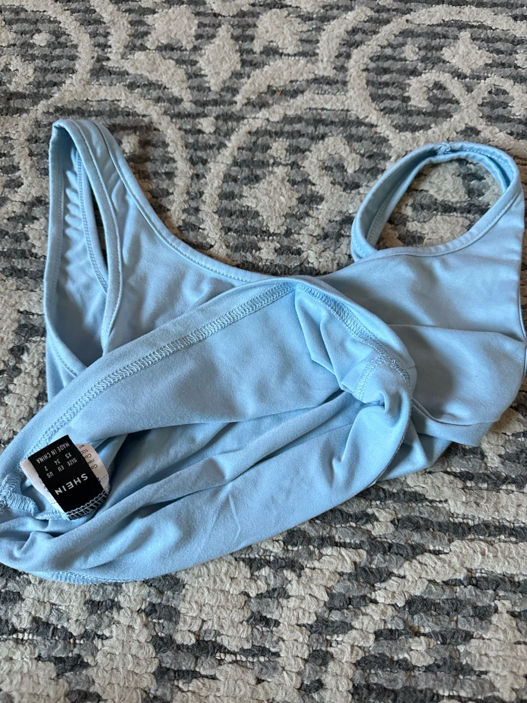 Light Blue SHEIN Tank Top size small