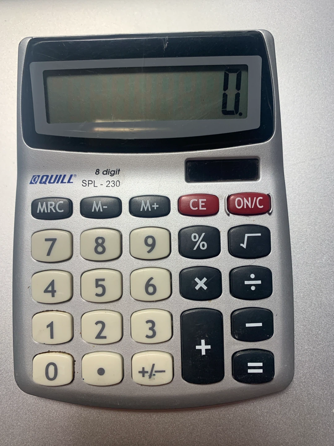 Quill SPL-230 8-Digit Calculator
