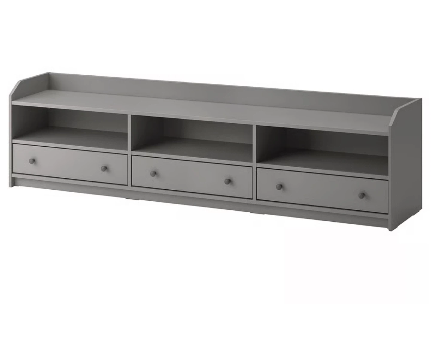 IKEA HAUGE TV stand - Grey