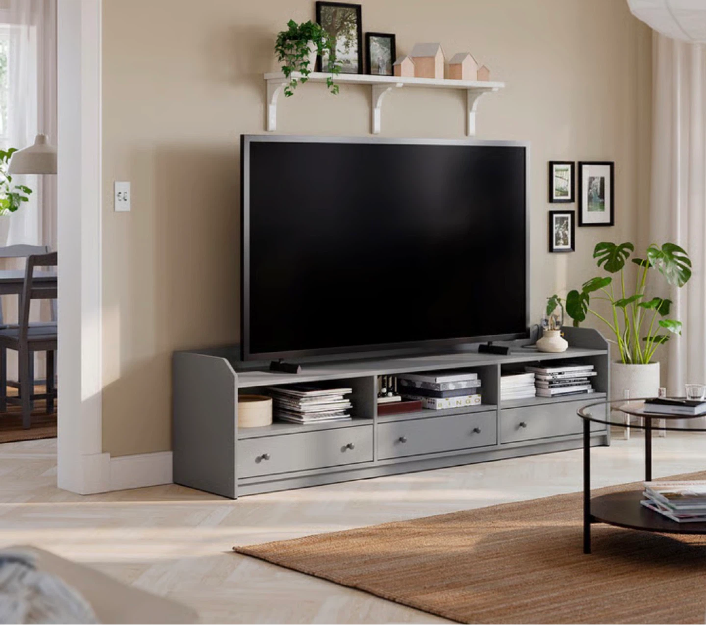 IKEA HAUGE TV stand - Grey - photo 2