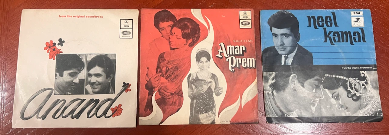 1960’s Hindi 7” vinyl 45’s