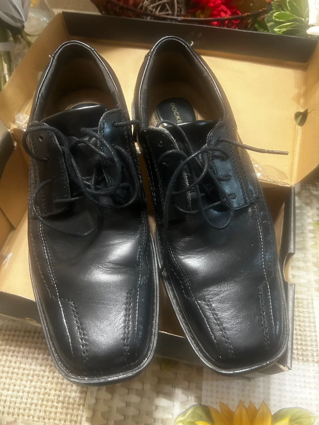 Dockers Black Oxford Dress Shoes