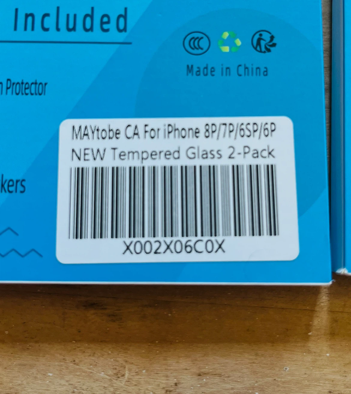 New Cellphone screen protector iPhone 8P, 7 P, 6s P, 6 P - photo 3