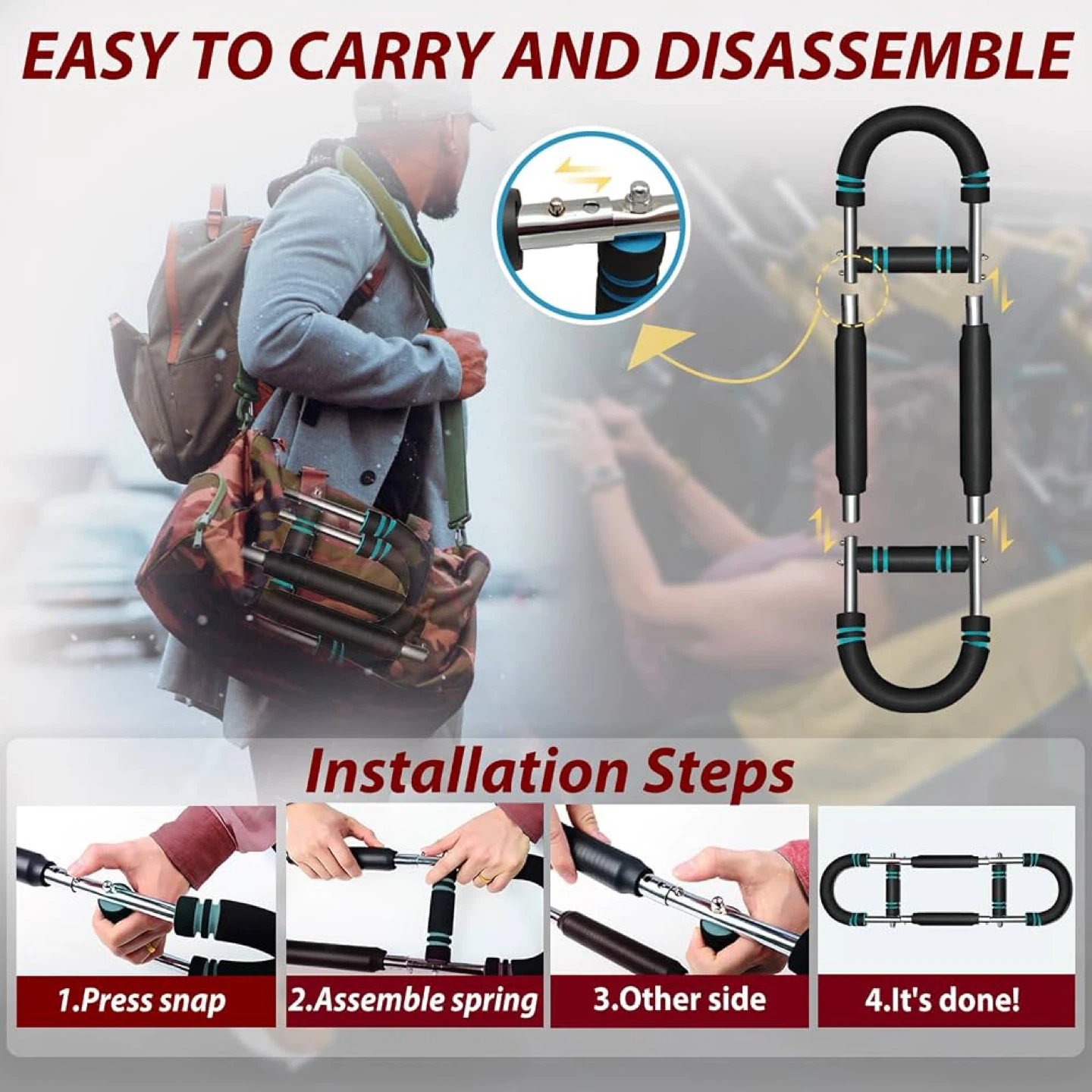 Twister Arm Trainer, Chest Workout Equipment - New - photo 4