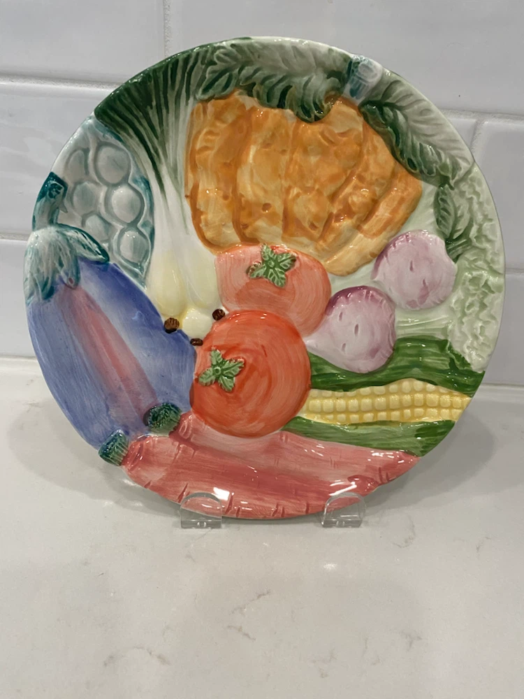 Decorative Vegetable Plate