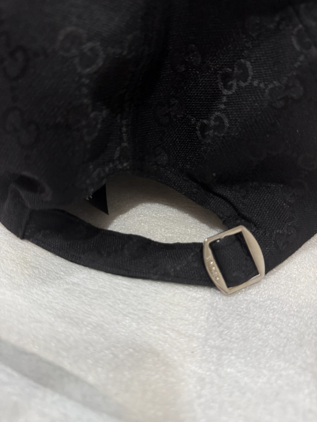 GUCCI Black GG Monogram Baseball Cap - photo 4
