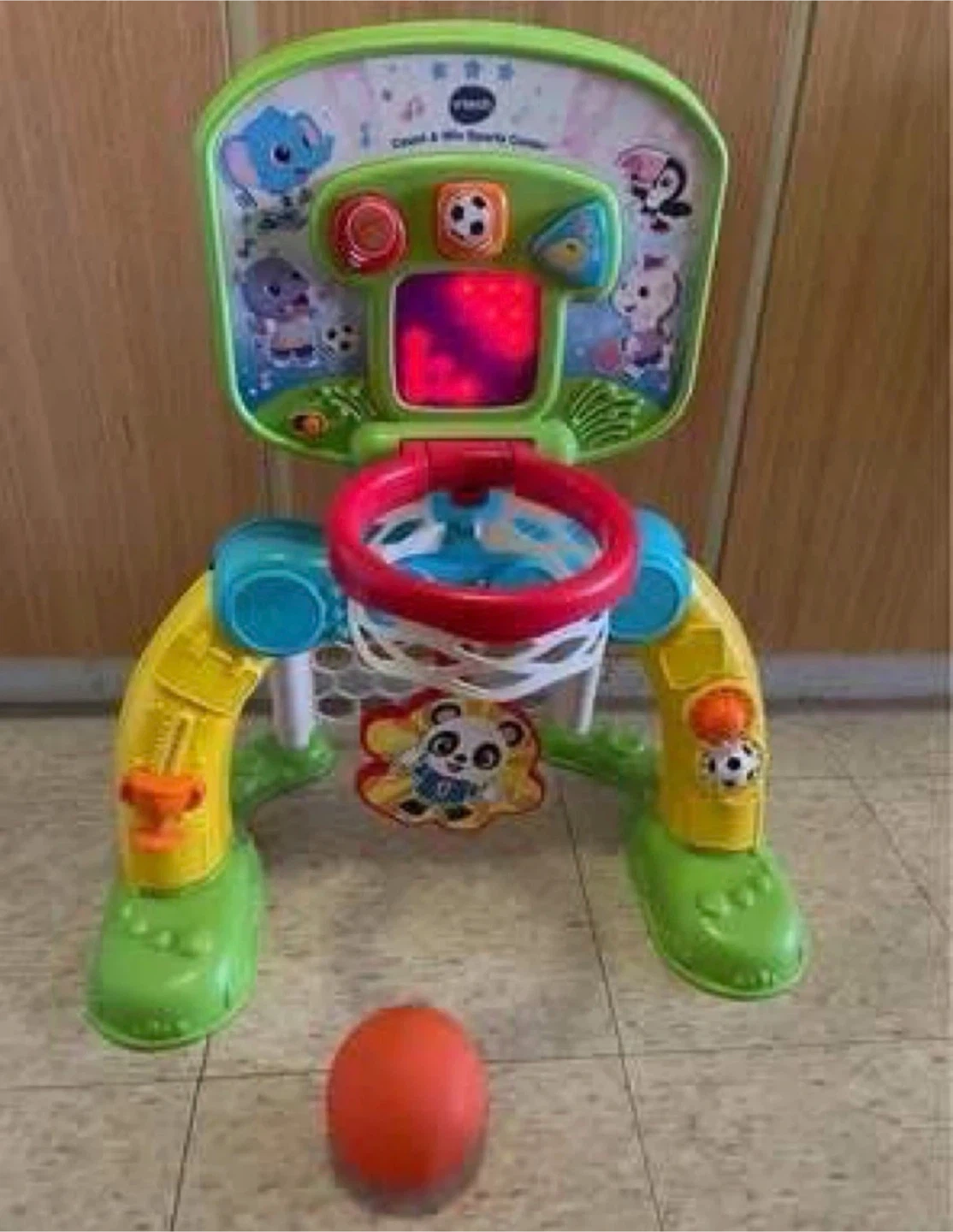 VTech Count & Score Sports Center Toy (with one basketball)