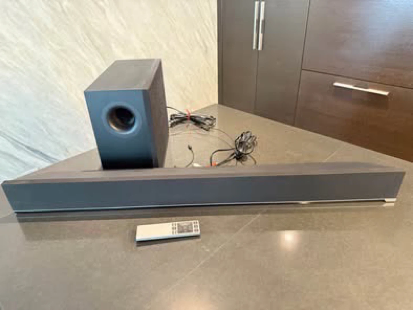 VIZIO Sound Bar and Subwoofer