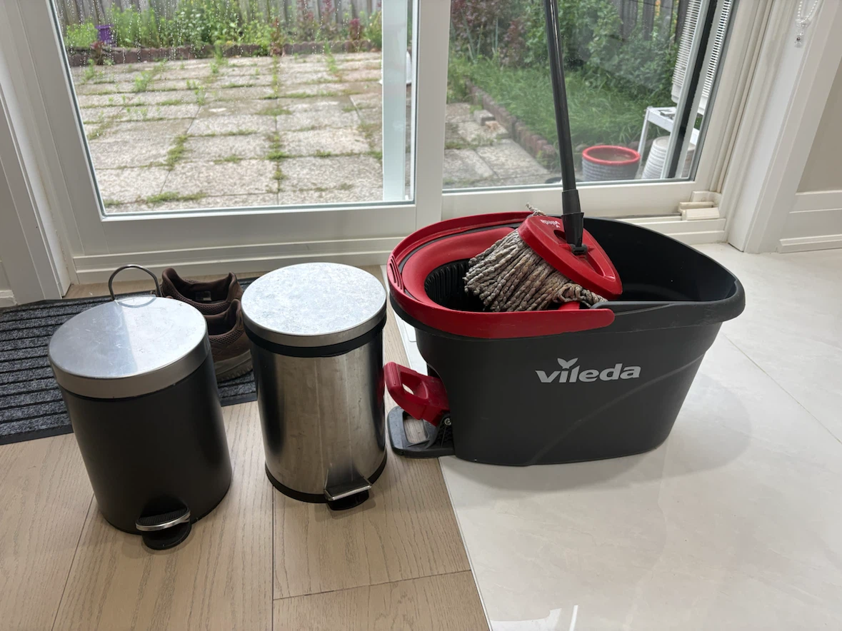 Vileda Spin and Clean Mop with Bucket