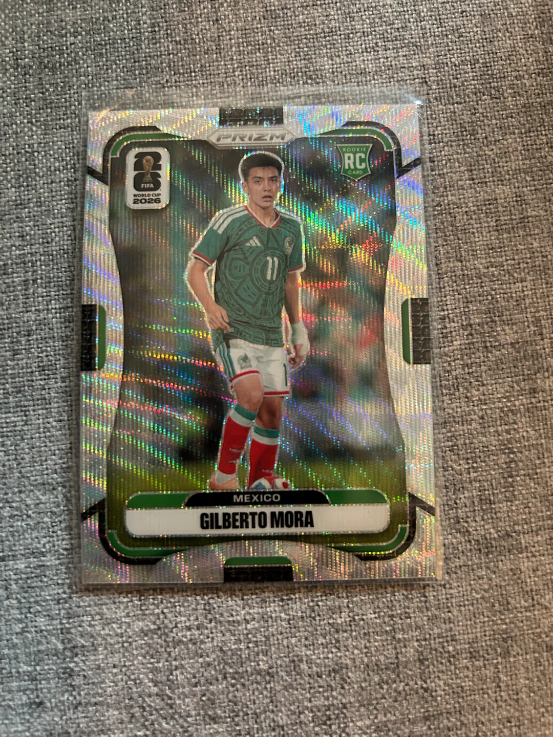 Panini Prizm 2026 Gilberto Mora Prizm Wave Rookie Card #298