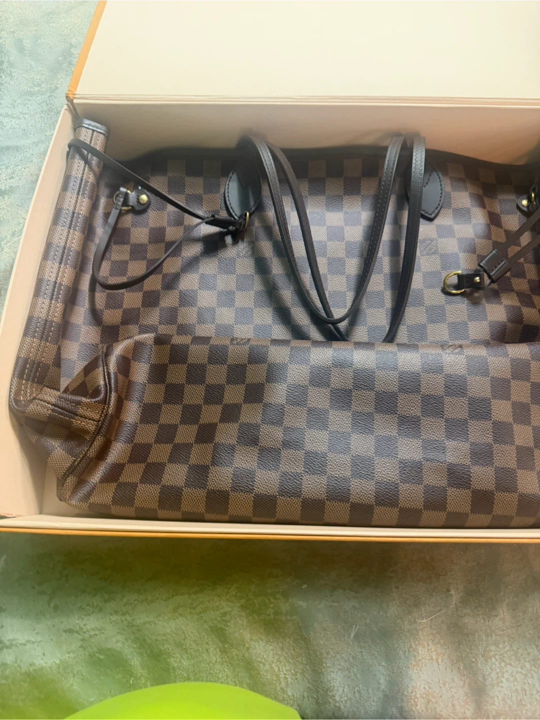 Authentic Louis Vuitton Neverfull GM – Damier Ebene