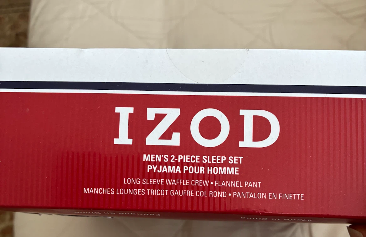IZOD Men's 2-Piece Sleep Set Pyjama - XL - photo 3