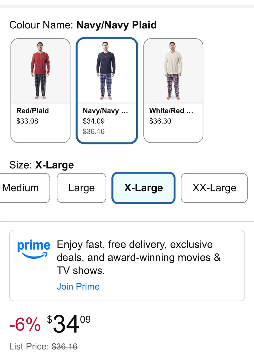 IZOD Men's 2-Piece Sleep Set Pyjama - XL - photo 5