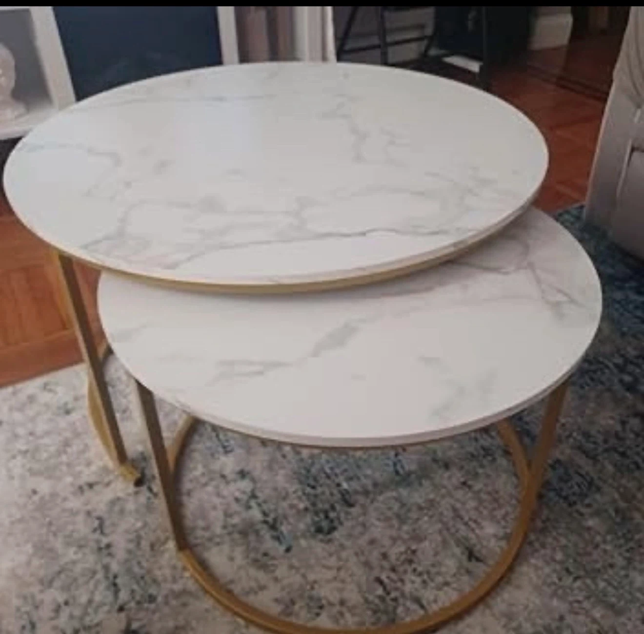 Nesting Coffee Tables Set of 2