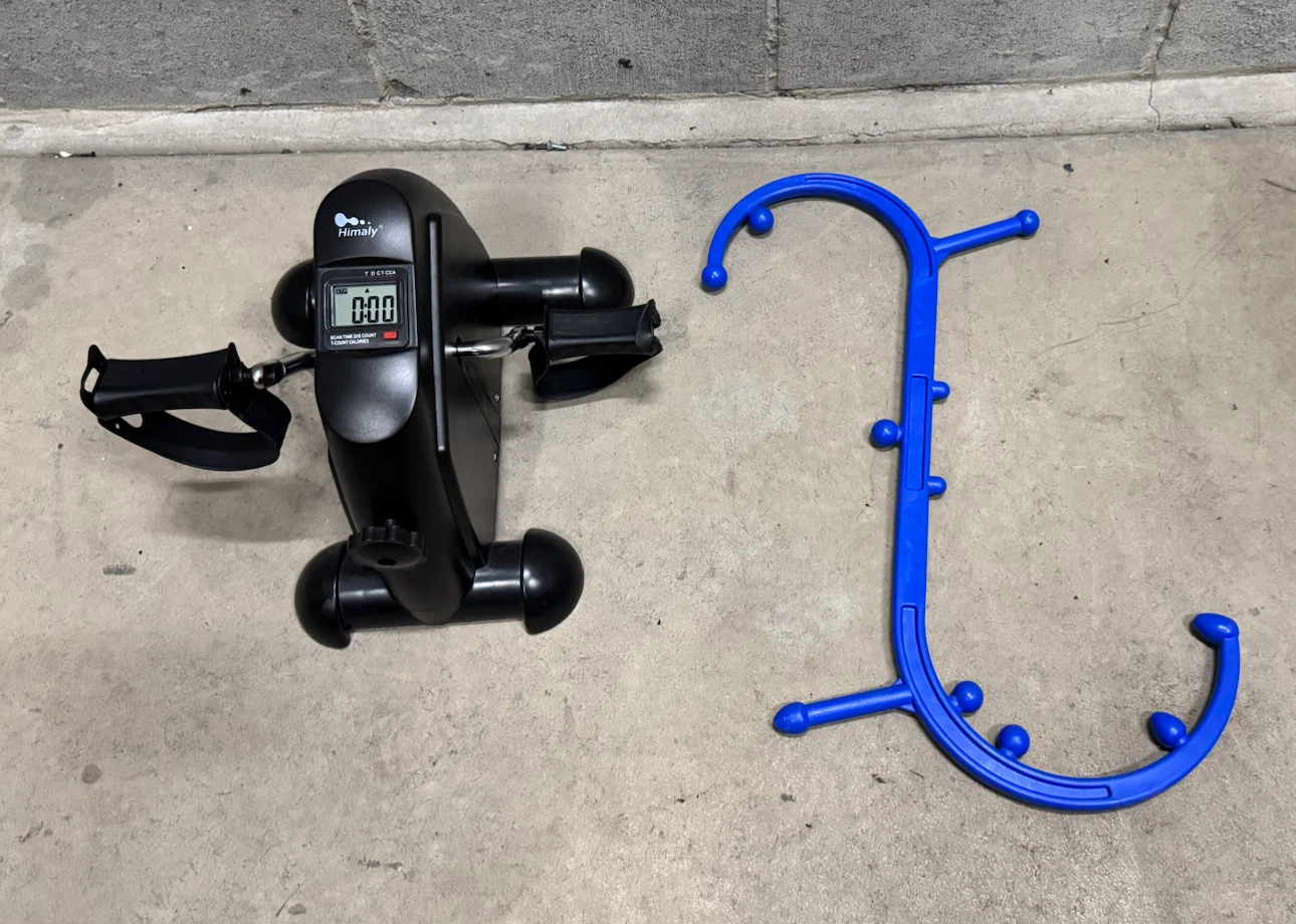 Himaly Mini Exercise Bike with Massage Tool - photo 2