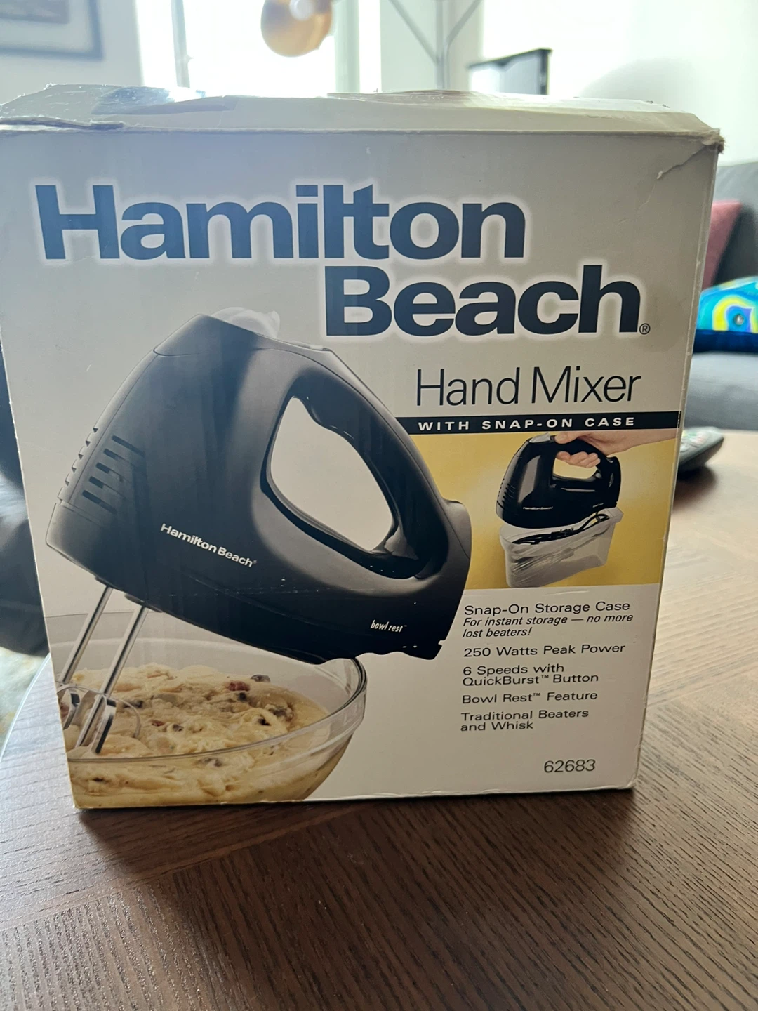 Hamilton Beach Hand Mixer with Snap-On Storage Case