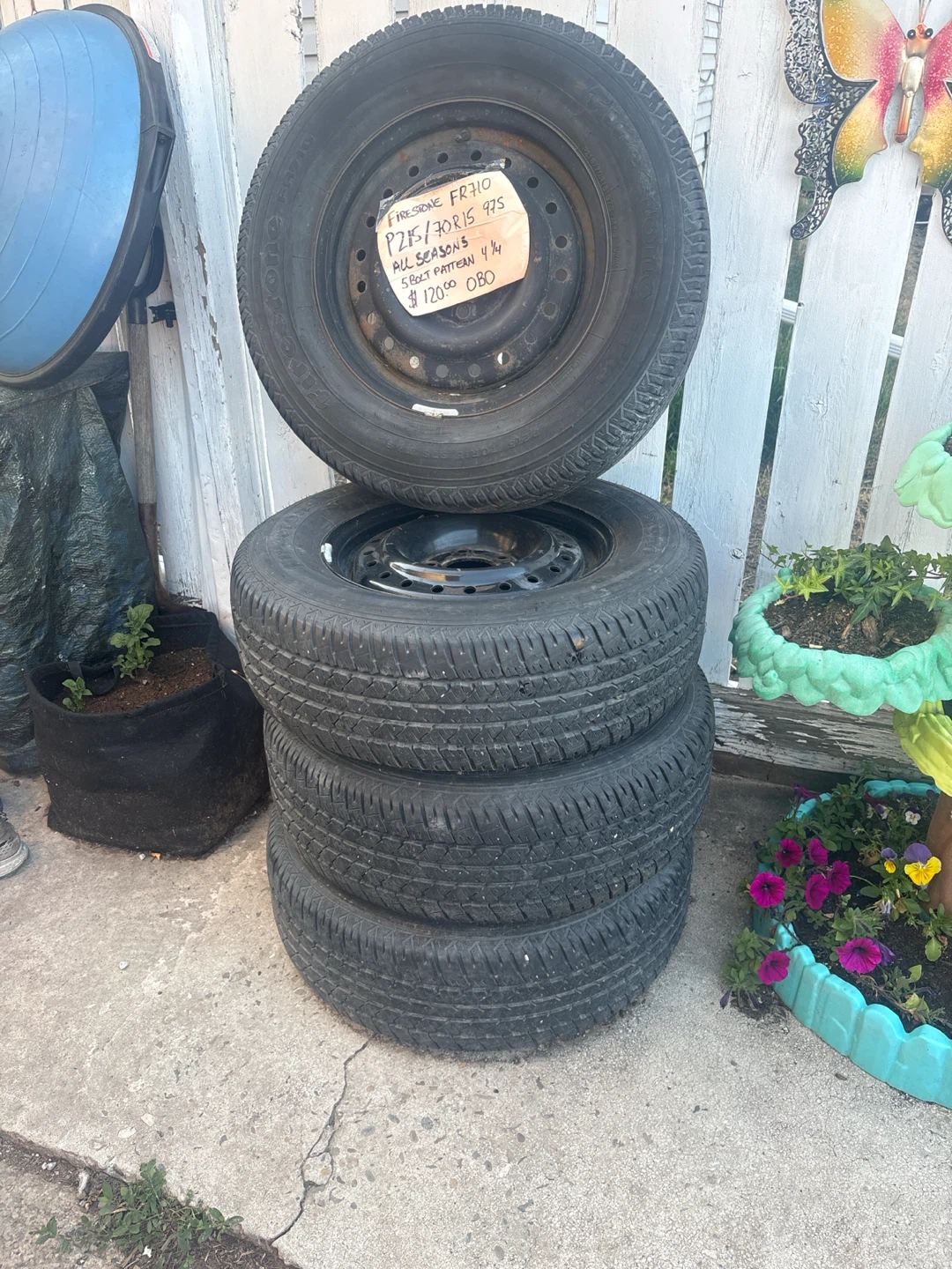 Firestone FR710 All Season Tires (Set of 4)