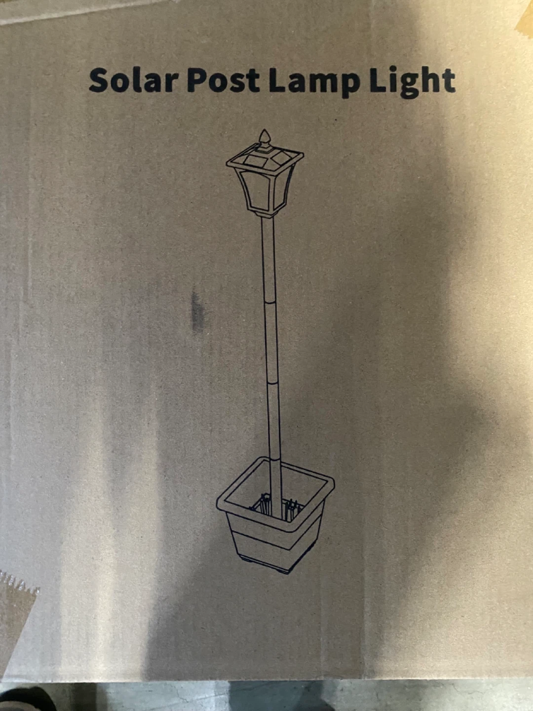 Solar Post Lamp Light