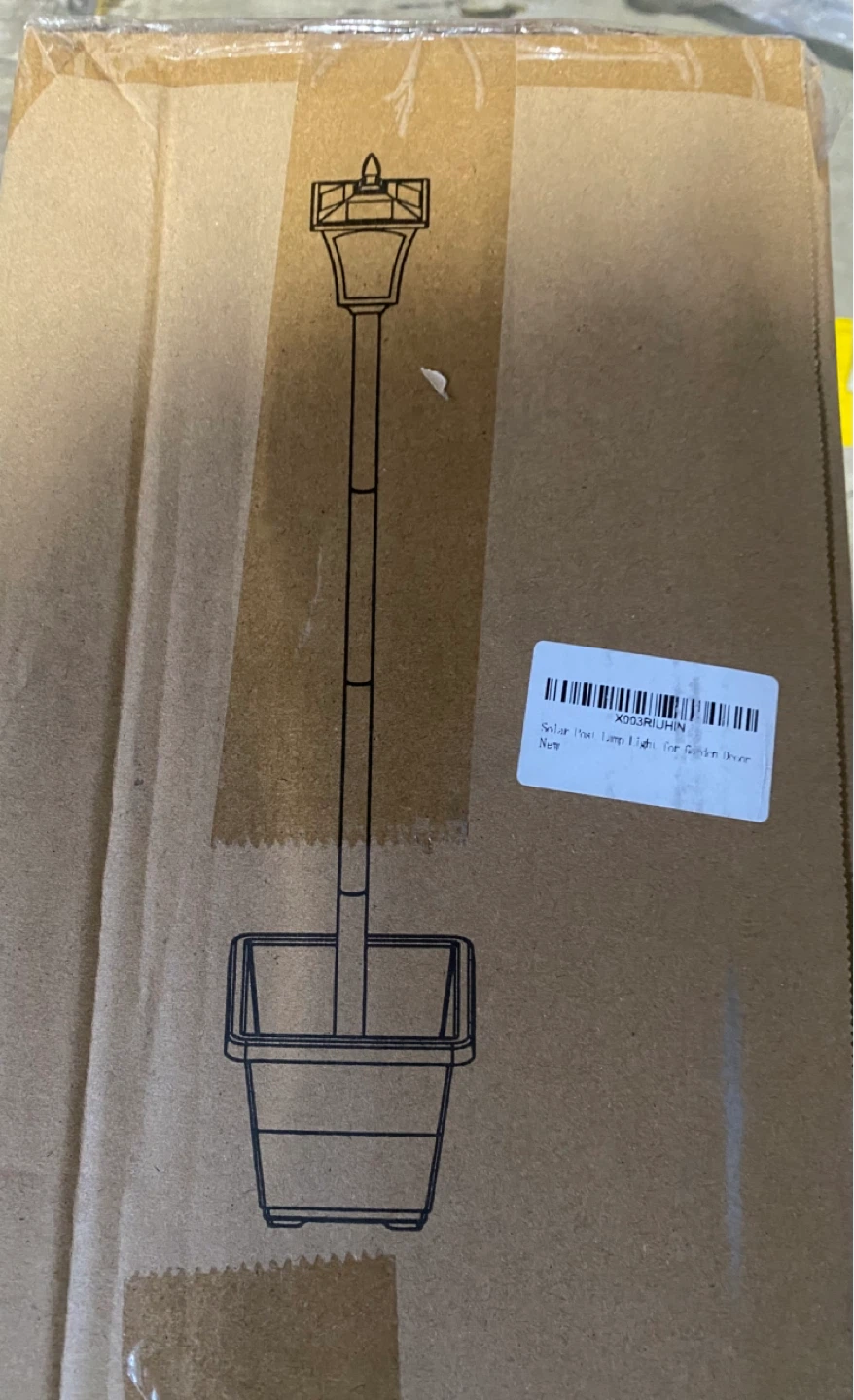Solar Post Lamp Light - photo 2