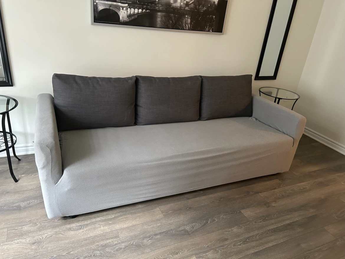 IKEA pullout Grey Sofa Bed