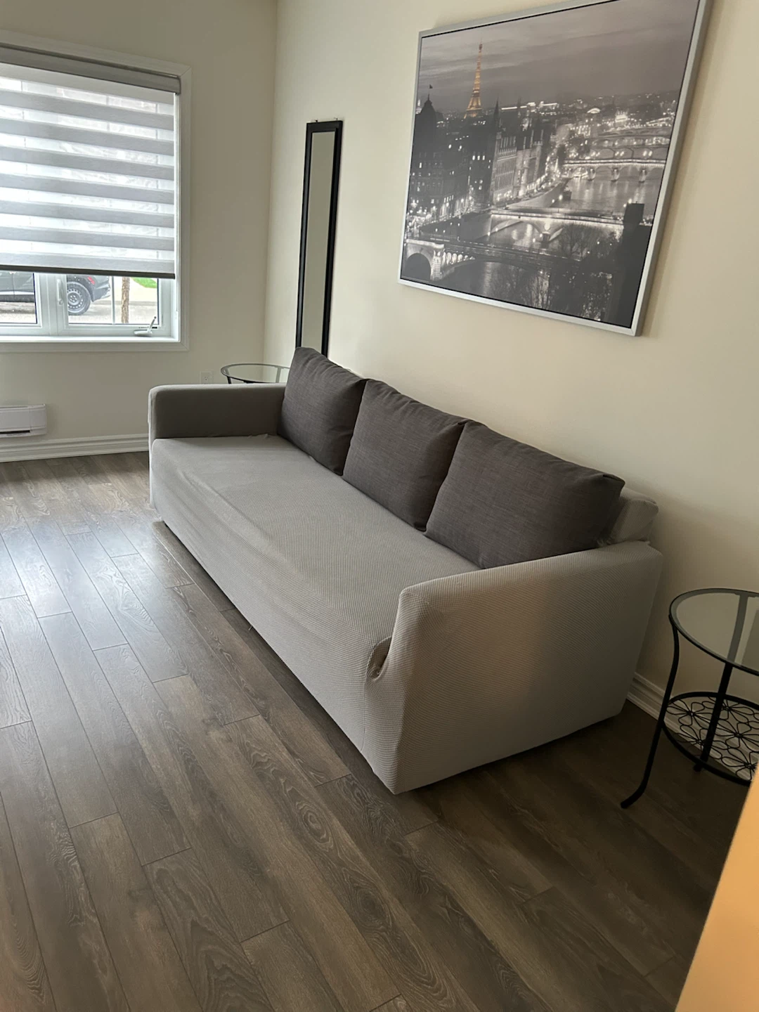 IKEA pullout Grey Sofa Bed - photo 2