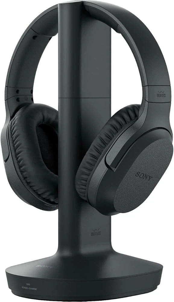 Sony Wireless Headphones with Charging Stand