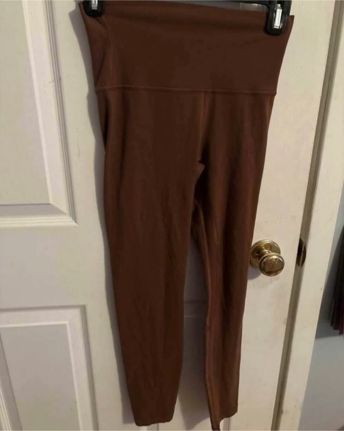 Lululemon copper brown leggings size 4 tight 25