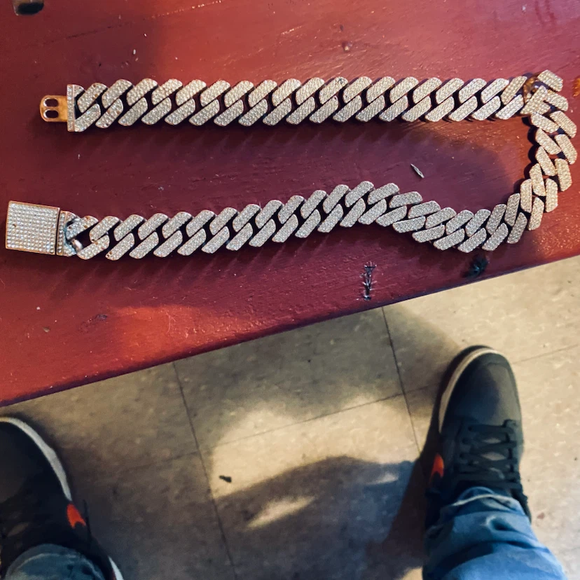 Iced Out Cuban Link Chain Necklace