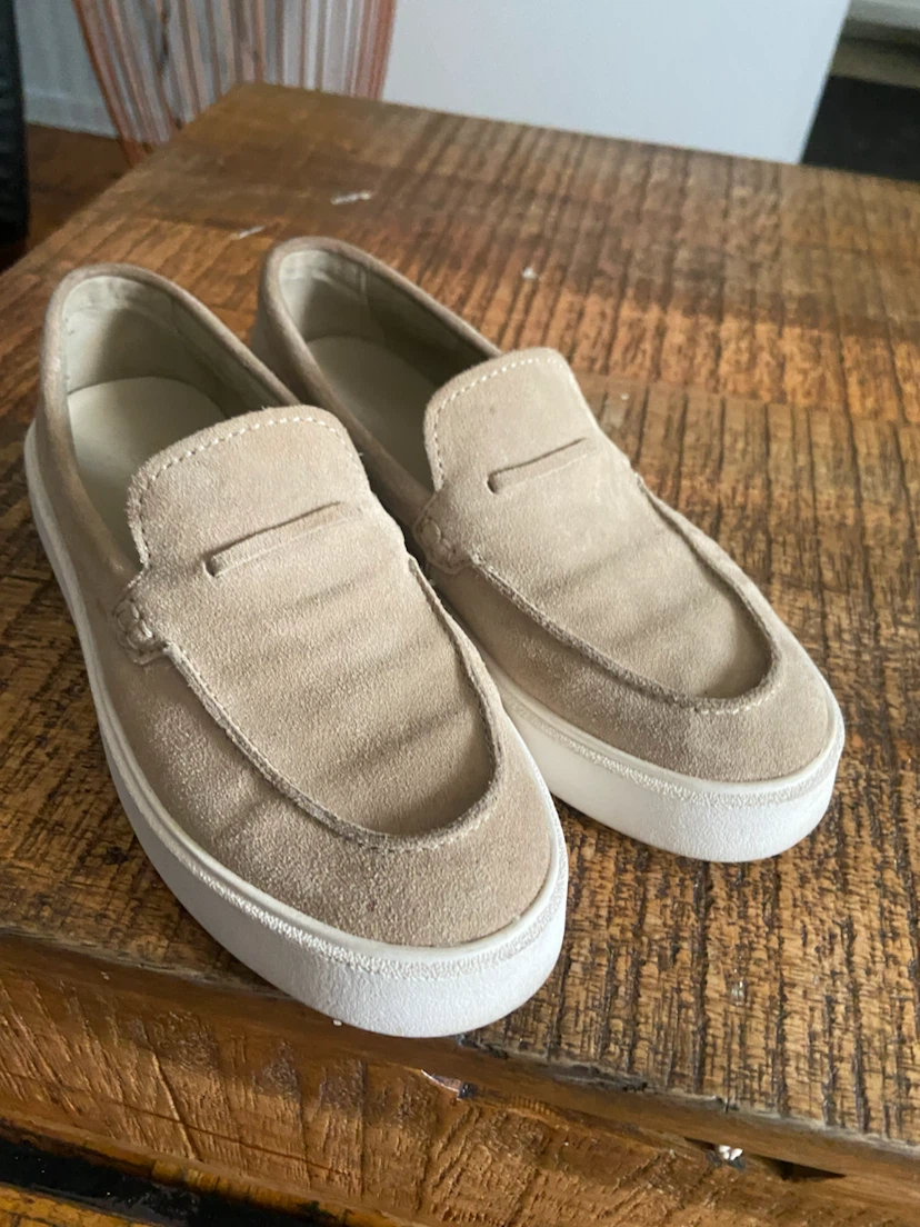 ZARA Suede Loafer Shoes