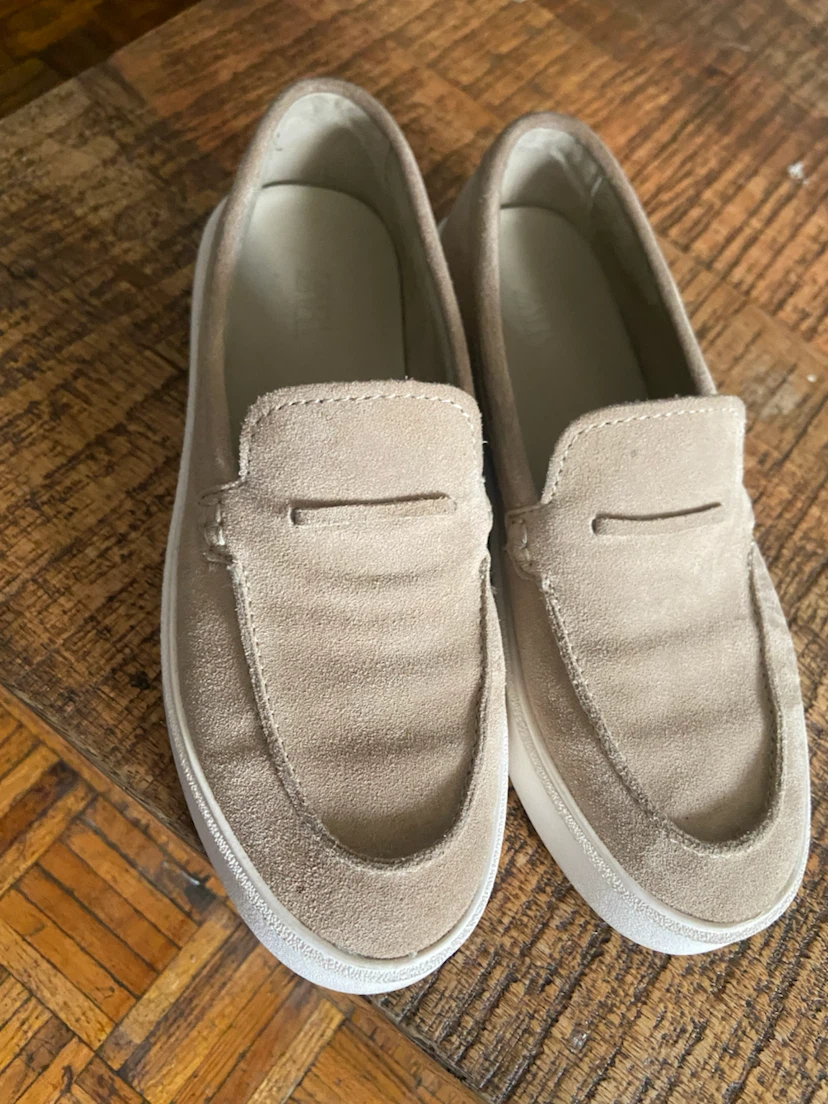 ZARA Suede Loafer Shoes - photo 2