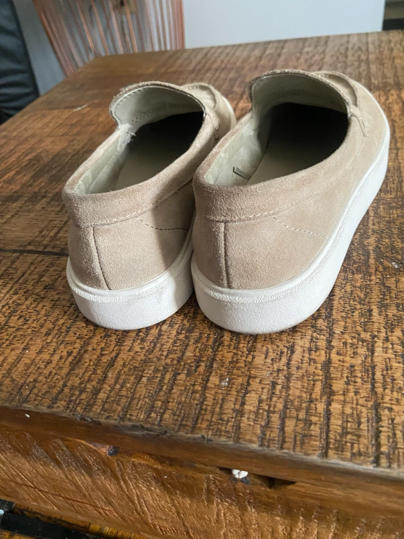 ZARA Suede Loafer Shoes - photo 4