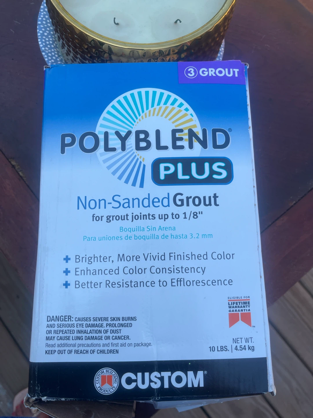 Polyblend Plus Non-Sanded Grout 10 lbs