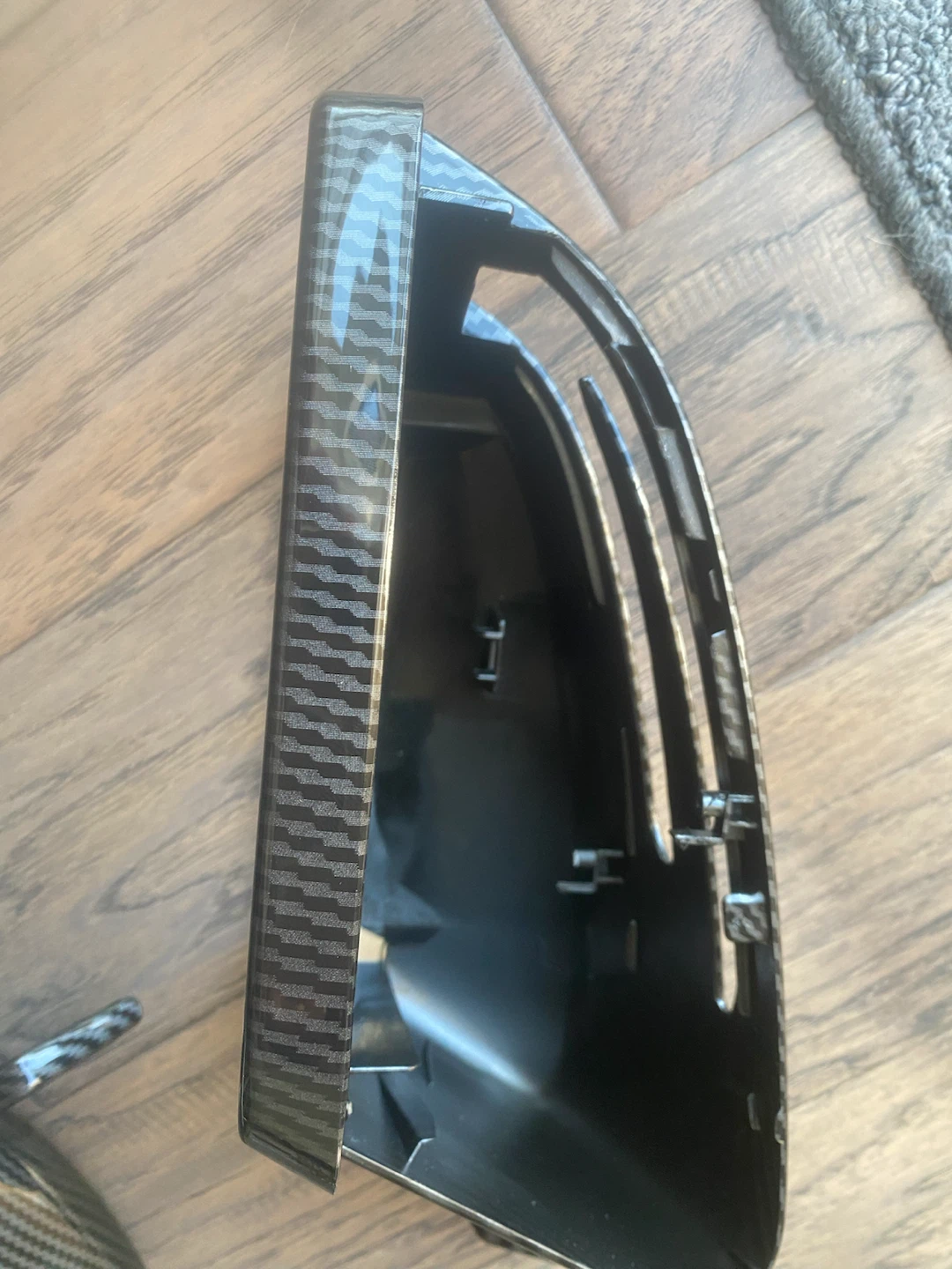 Carbon Fiber Mirror Covers for Mercedes - photo 3