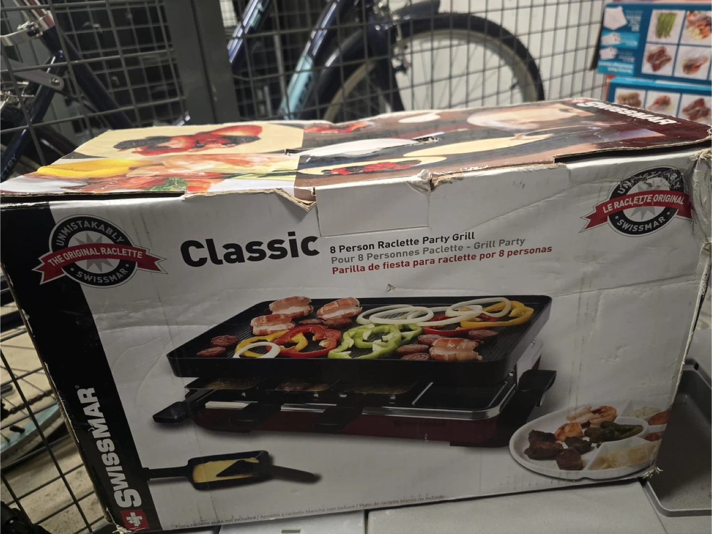 Swissmar Classic 8-Person Raclette Party Grill