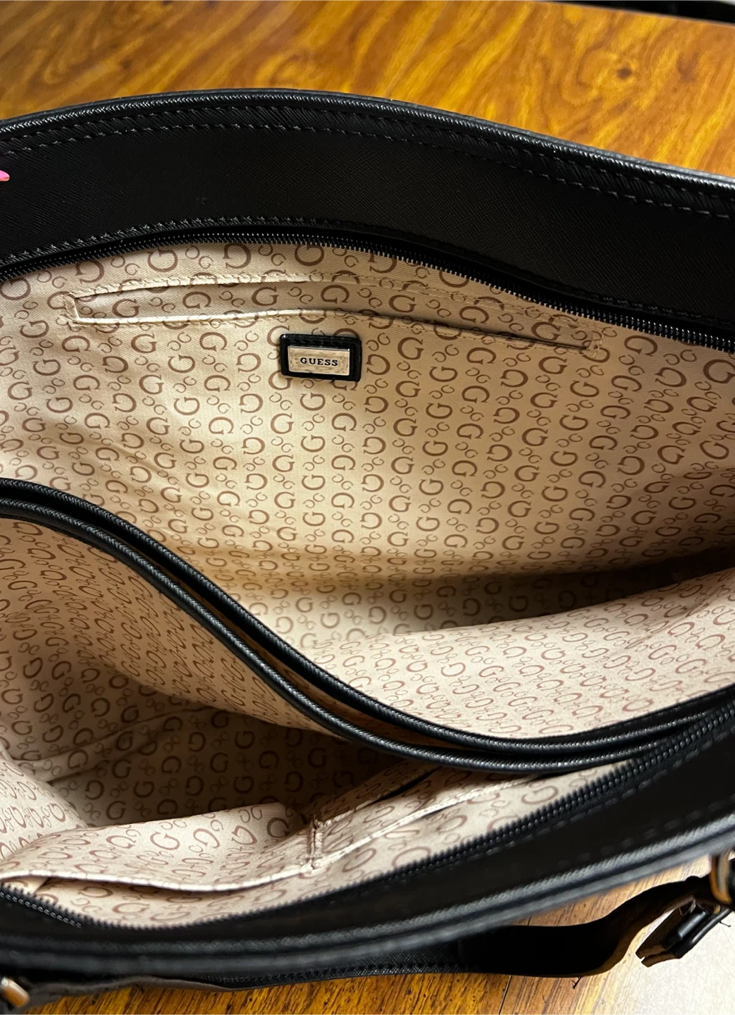 Black Guess Tote Bag - photo 2