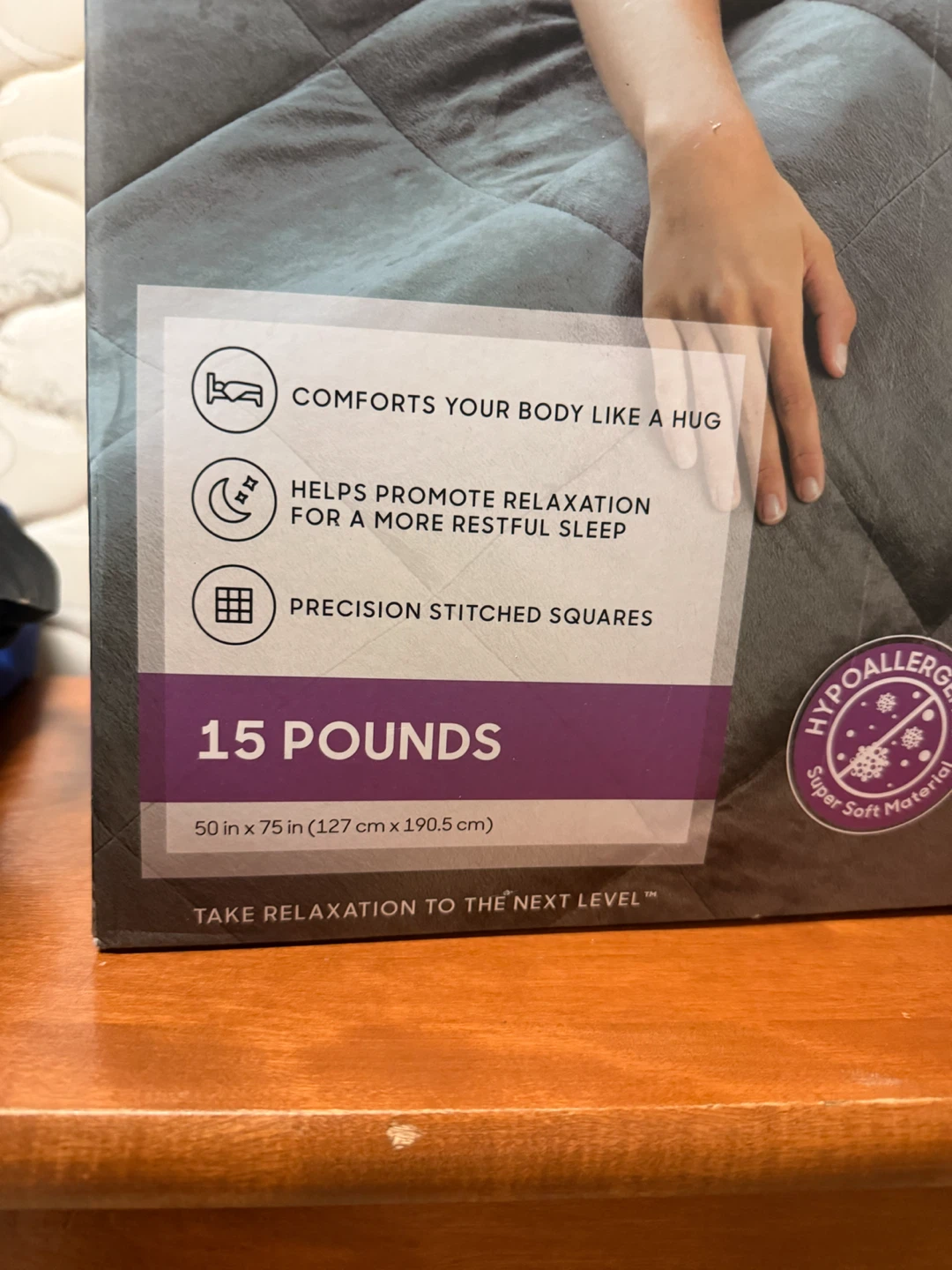 WEIGHTED BLANKET (15lbs) - photo 2
