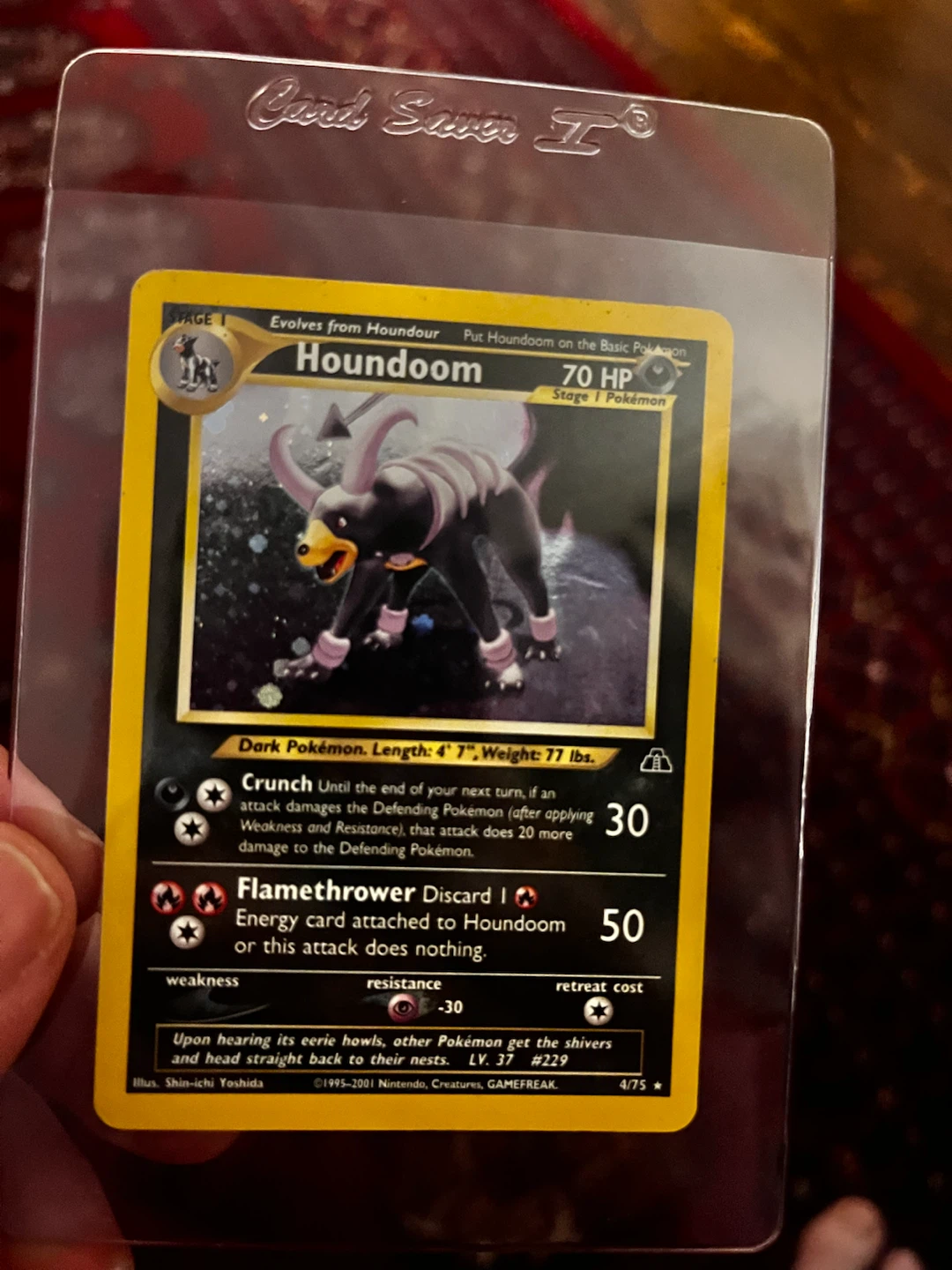 Pokemon Houndoom Card 4/75