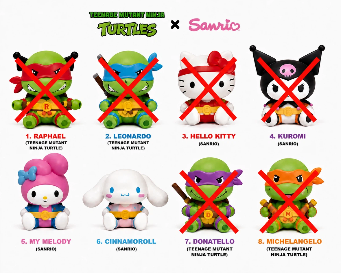 Sanrio 2 pieces Figures