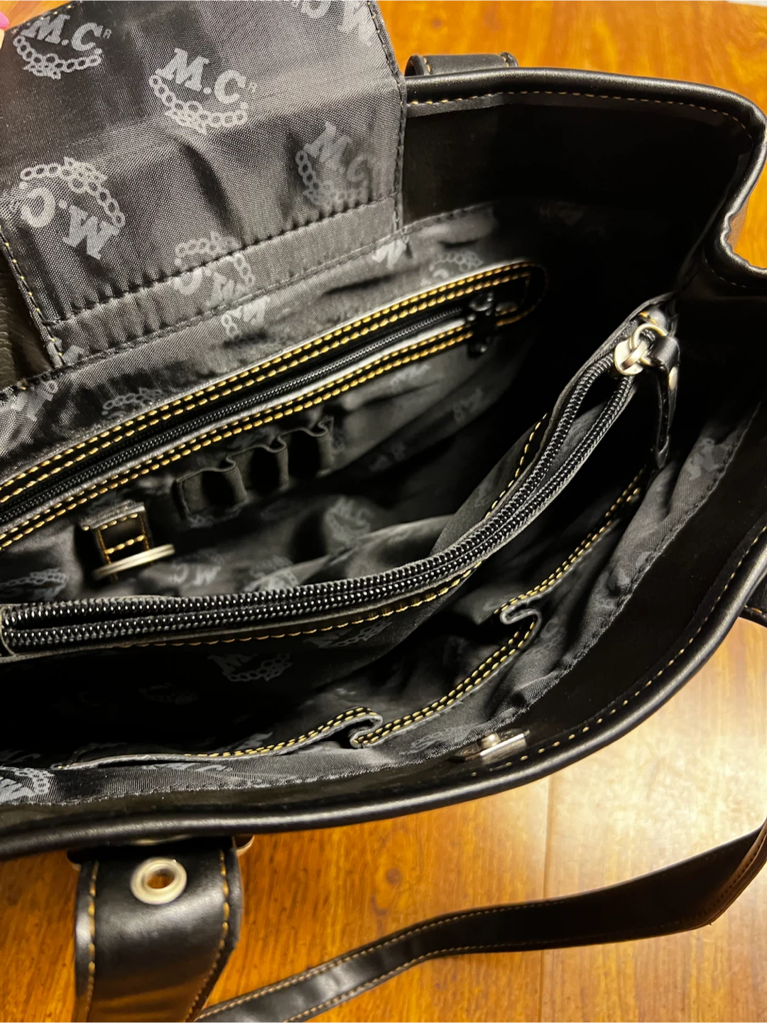 Black MCM Tote Handbag - photo 4