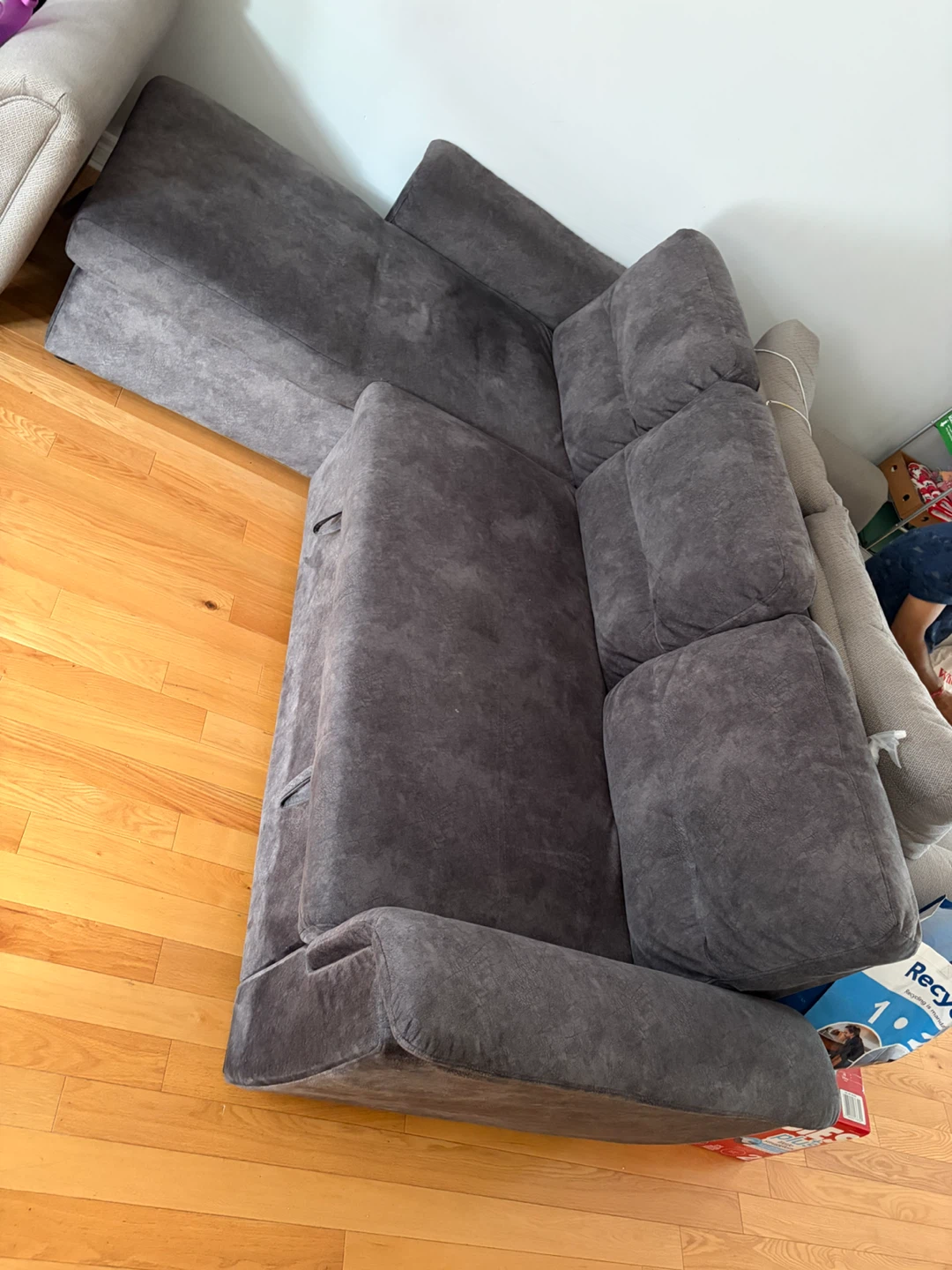 Dark Grey Sectional Sofa