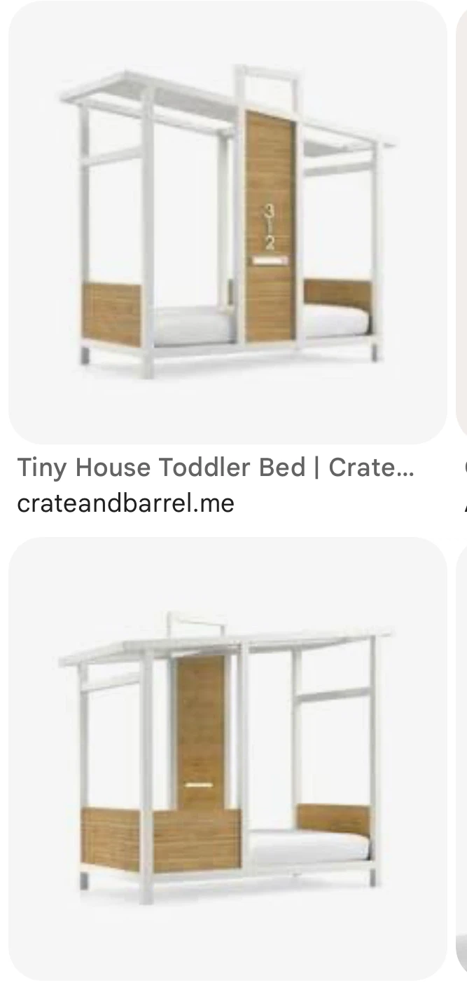 Crate & Barrel Tiny House Toddler bed - photo 5