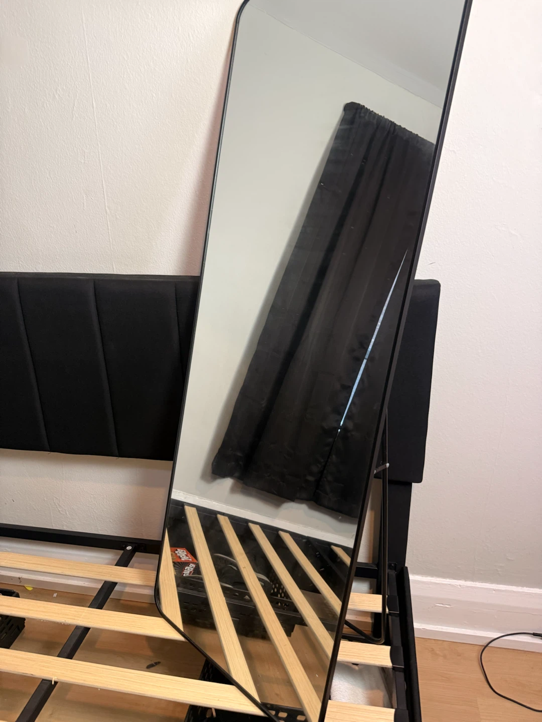 Black Full Length Mirror - photo 3