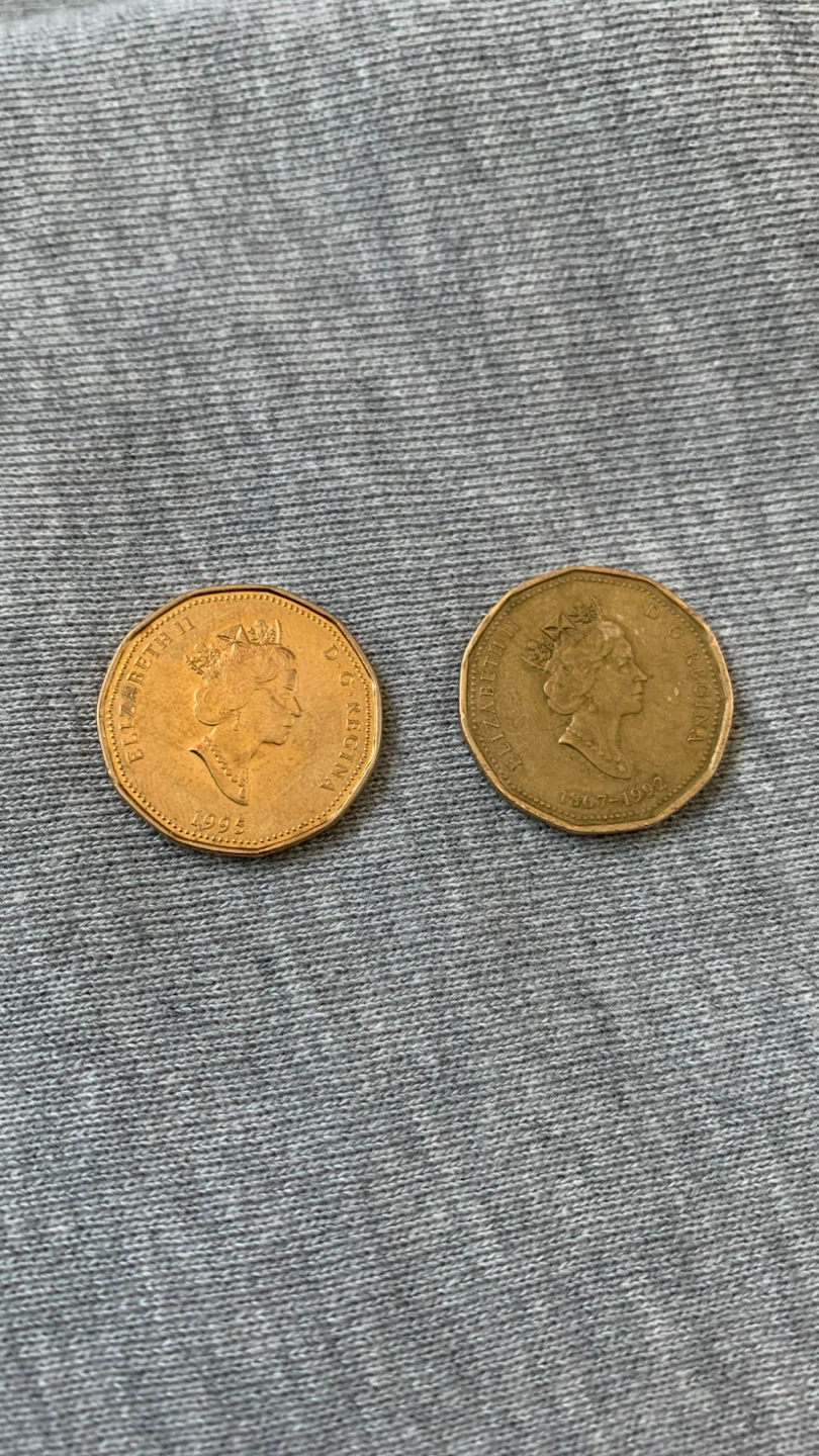 1995 & 1992 Commemorative Loonies ~ $2 each - photo 4